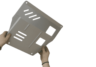 Снятие и установка защиты картера Джили Кулрей